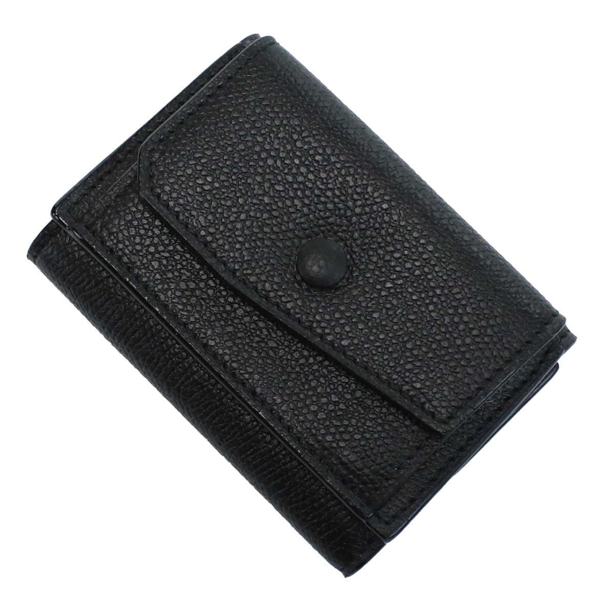 V8L26 三折財布小銭入付き ブラック ブラック レディース