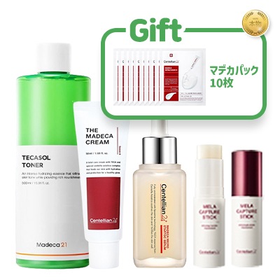 [冬のスキンケア] マデカ 冬の保湿管理企画セット/ 韓国のスキンケア/ ツボクサエキス/ 高保湿ケア/ マルチバーム/ 人気スキンケアセット/ 福袋