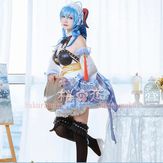 原神 げんしん genshin 甘雨 かんう カンウ メイド コスプレ 衣装 cosplay イベント パーティー コスチューム 変装 仮装 uw1549