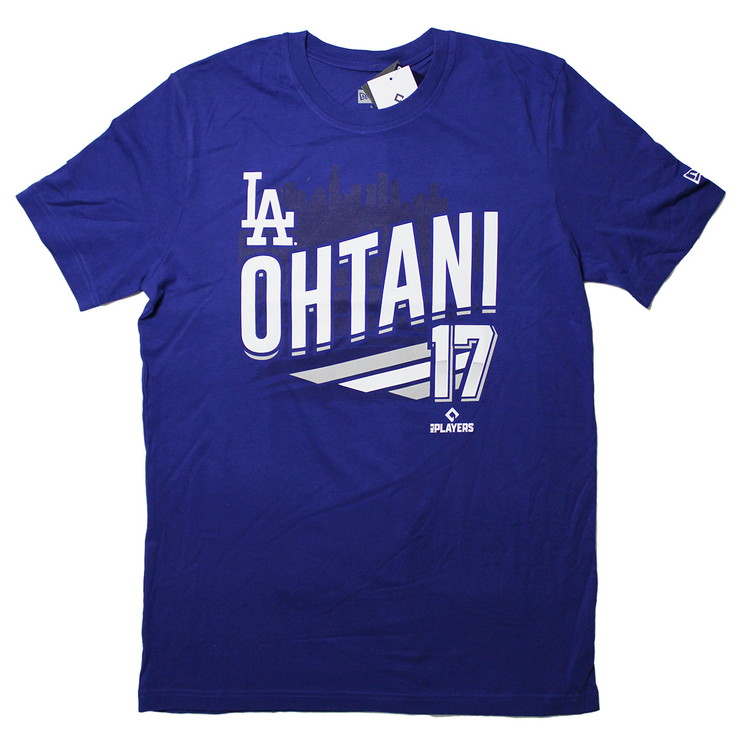 LOS ANGELES DODGERS - SHOHEI OHTANI DRY Tシャツ [大谷翔平/ドジャース/ブルー]【MLB公式ライセンス商品】【14357873】