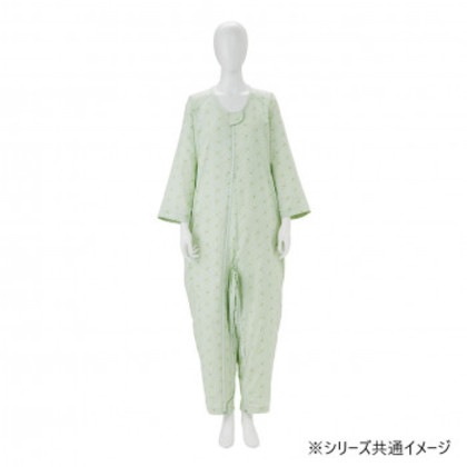 ソフトケアねまき両開きファスナースリーシーズン LLサイズ グリーン106395 5,205円