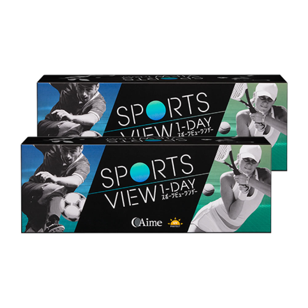 スポーツビューワンデー 30枚 (2箱) BC8.6 9.0 メーカー正規品