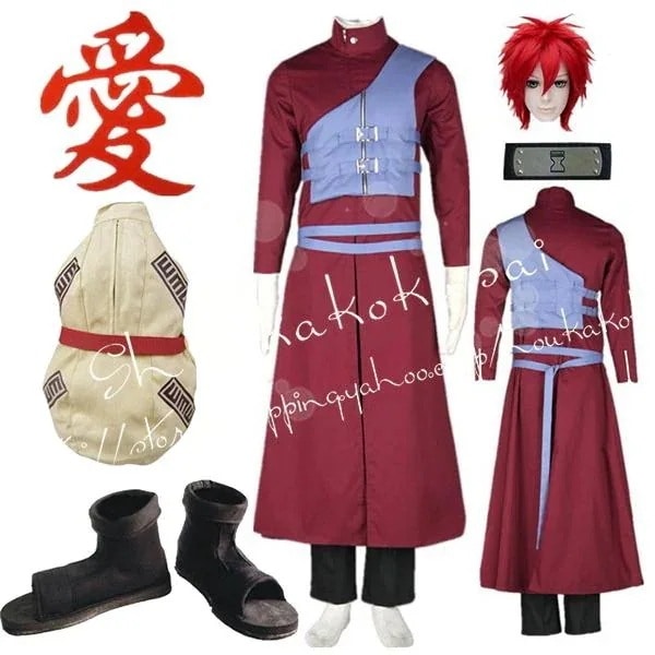 子供用 大人用 ナルト 我愛羅 ガアラ7代 疾伝 コスプレ衣装 靴 コスチューム 演出服 コス 変装 仮装 撮影 祭り