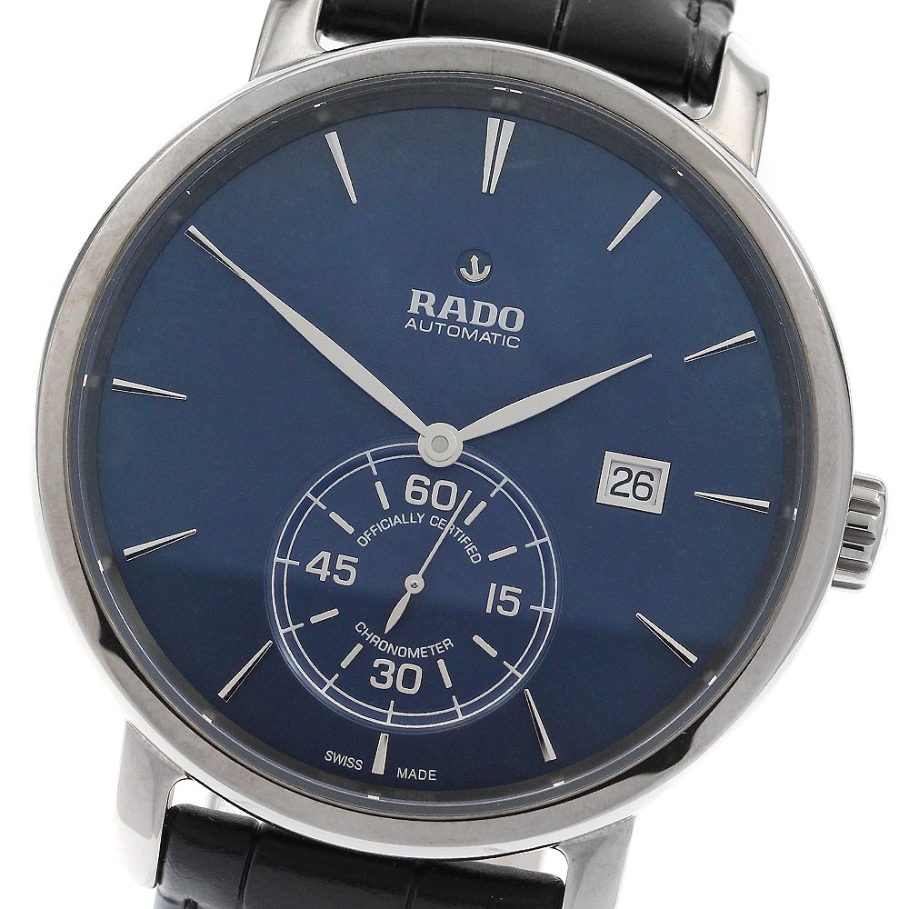 ラドー RADO R14053206 ダイヤマスター プチセコンド 自動巻き メンズ 未使用品 箱・保証書付き_905024【中古】