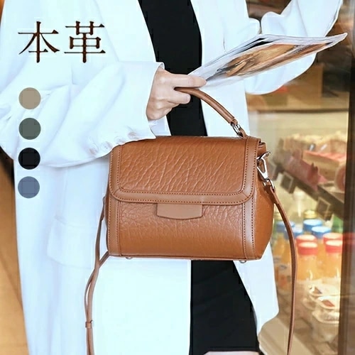 本革 ショルダーバッグ＆トートバッグ レディース 底鋲加工 新作6色 20-50代 手提げ/肩掛け/斜め掛け フォーマル 通勤 おしゃれ 入学式 卒業式 母の日 プレゼント