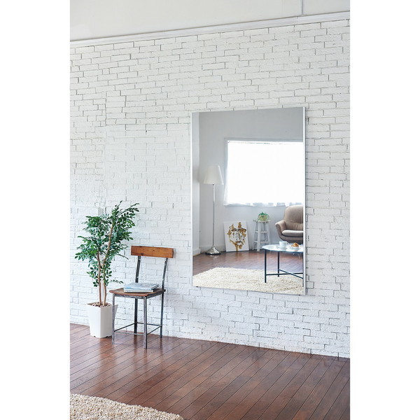 J.フロント建装 NRM-1 S シルバー リフェクス [割れない軽量な鏡姿見(100150cm) 日本製] メーカー直送