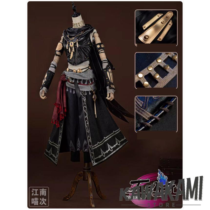江南猫次　第五人格　IdentityV　コスプレ　骨董商　チーシーイー　カラス　衣装　靴　武器　追加可