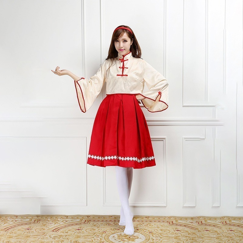 韓国 コスプレアニメ服飾洛城書苑南北組洛天依楽正綾日常漢服