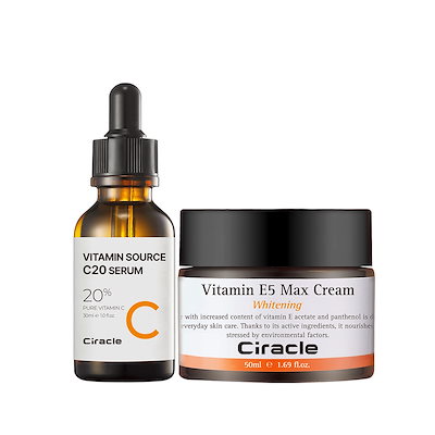 Qoo10] シラクル [SET] 高濃度ビタミンC美容液プレミ