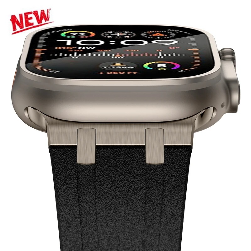 Apple Watch用ラバーストラップ,ソフトシリコン,ラグジュアリー,スポーツ,iwatchシリーズ9,8,7,4,5,6,se,correa,ultra,2,49mm 45mm42mm44m