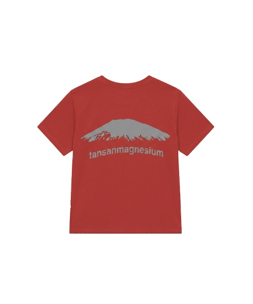 タンサンマゲンマウンテンTシャツ (レッド/グレー)
