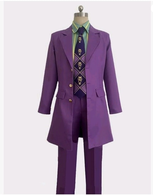 ジョジョの奇妙な冒険 吉良吉影 きら よしかげ コスプレ衣装 お盆 プレゼント 祭り 変装学園祭演劇衣装コスプレ祭