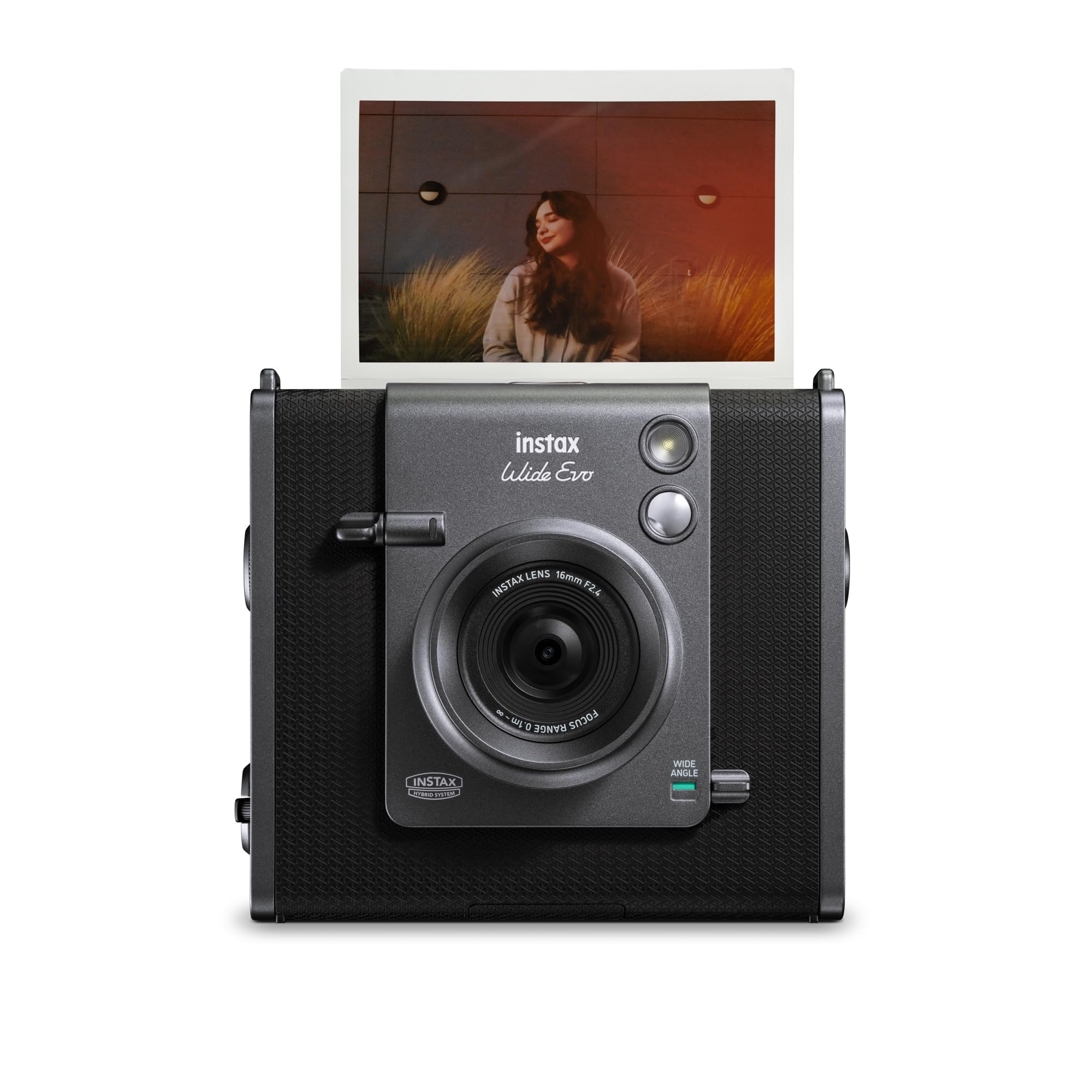 富士フイルム(FUJIFILM) クリスマスプレゼント お年玉ギフト チェキ Evo ハイブリッドインスタントカメラ(インスタントカメラ/スマホプリンター/デジタルカメラ) instax wide E