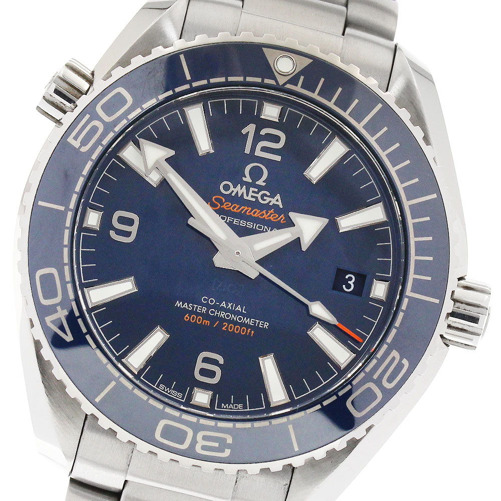 オメガ OMEGA 215.30.40.20.03.001 シーマスター プラネットオーシャン 600M 自動巻き メンズ 良品 保証書付き_888030【中古】