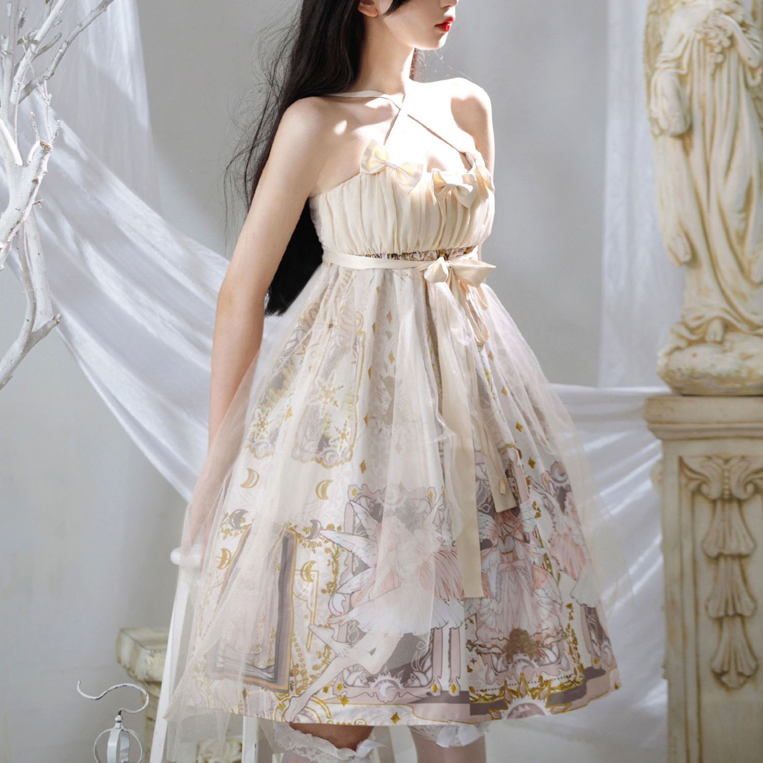 ロリータ コスプレ 2023新作 夏 ロリータ ワンピース 可愛い jsk 洋服 Lolitaサンタコスプレ 5,897円
