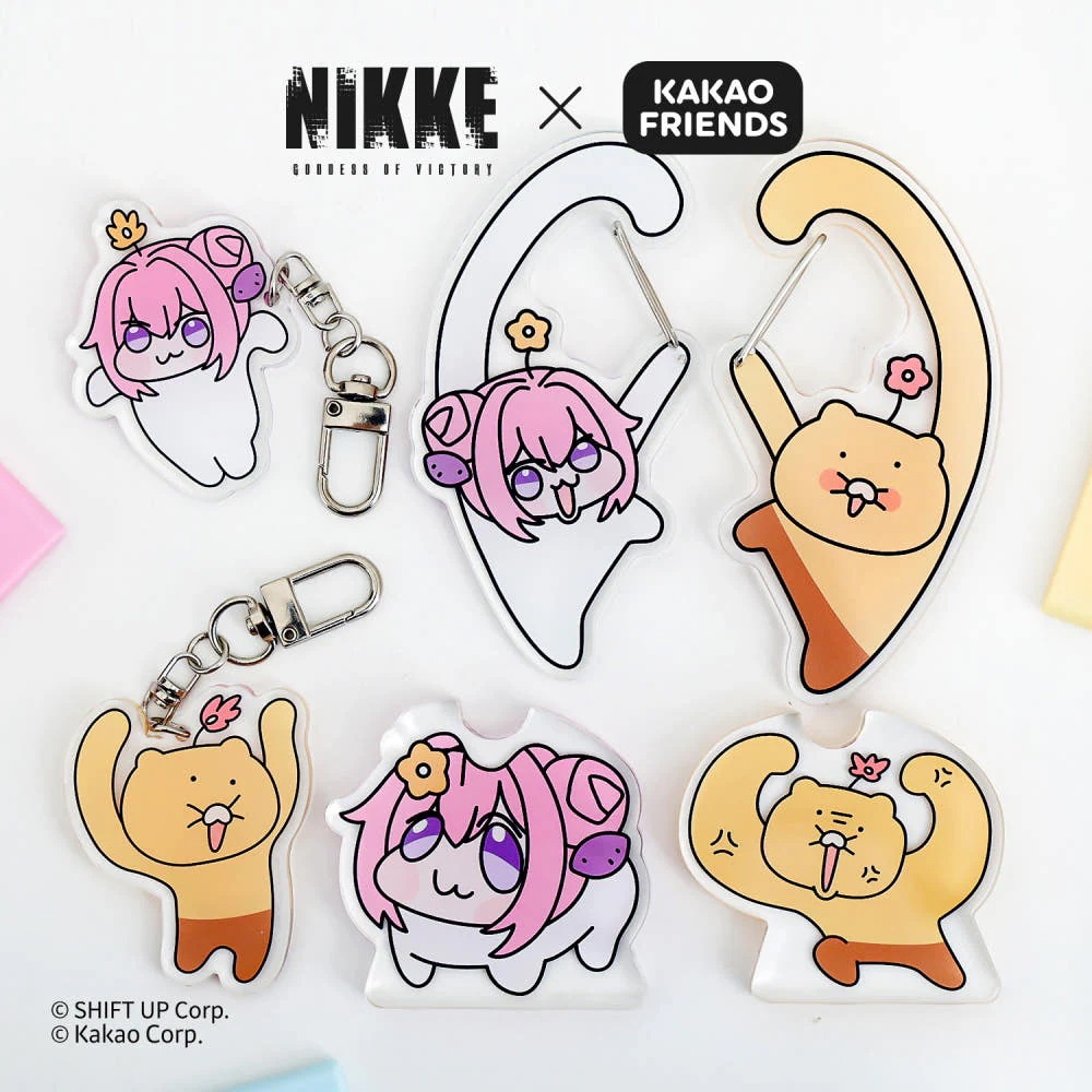 【勝利の女神 nikke X チュンシク】 Doro & Choonsik ランダムアクリルグッズ 12種セット / 公式グッズ ドロ