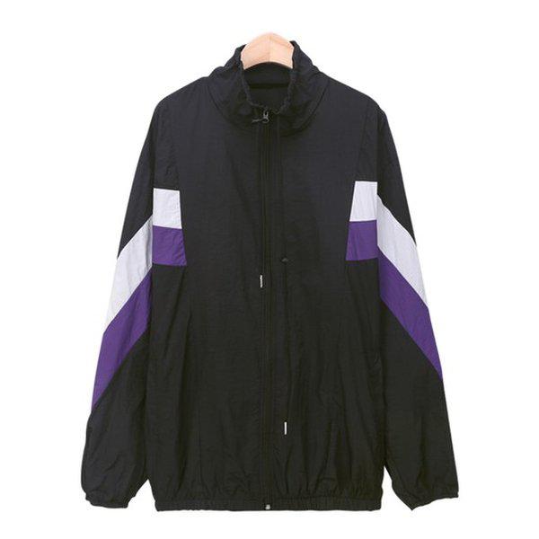 ウィンドブレーカー SHT009 2COLOR メンズ トレーニングウェア オーバーフィット ジャケット アウター