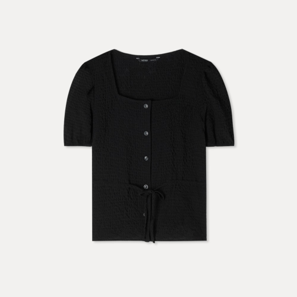 MIXXO ストラップショートスリーブブラウス_MIWBWF804B