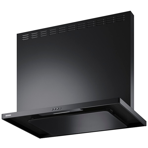 ASR-3A-9027LBK ブラック スタンダード レンジフード 間口900mm 高さ700mm 左排気 前幕板付属横幕板別売