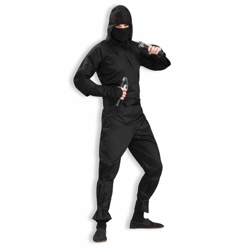 コスプレ 仮装 DX忍者 【 コスプレ 衣装 ハロウィン 仮装 コスチューム メンズ 忍者 和服 男性用 時代劇 大人用 パーティーグッズ にんじゃ 余興 ニンジャ 和装 和風 】 5,375円