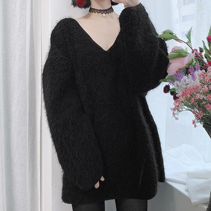 レディース ワイドパンツ デニム 冬 パーカー ショーツ ワンピース 冬服 ゆったりとしたVネックの毛皮風トップス