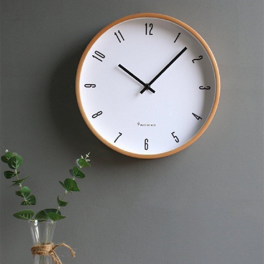 掛け時計 壁掛け時計 静音 デジタル おしゃれ シンプル 非電波 モダン インテリア 壁飾り ナチュラル リビング 引っ越し 結婚祝い 新築祝い プレゼント1733