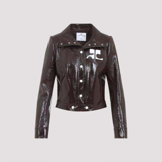 COURREGES Women Jackets PERCBL005VY0014 1983 CHOCOLATE