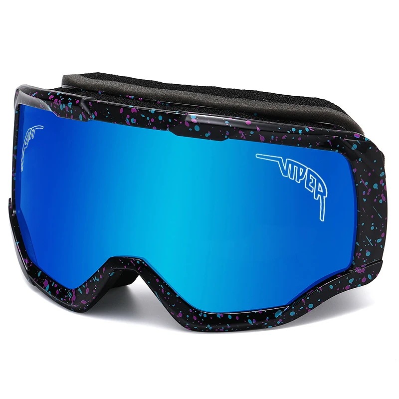 納期1030日前後：ダブルレイヤーアンチフォグスキーゴーグルピットビッパースノースノーボードグラススノーモービルマスクアウトドアスポーツメガネファッション