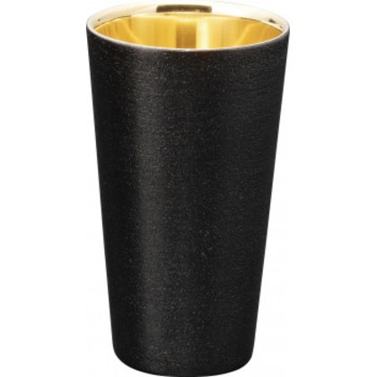 タマハシ 漆磨 ストレートタンブラー 朧 TS-22・黒