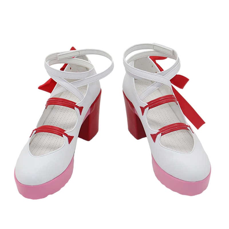 コスプレ靴 純燼エイヤフィヤトラ アークナイツ 変装用 下駄 シューズ 長靴 コスプレ クリスマス ハロウィン