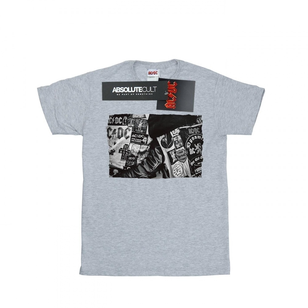 (英国より直送) AC/DC メンズバッジ & ポスターコレクション T シャツ
