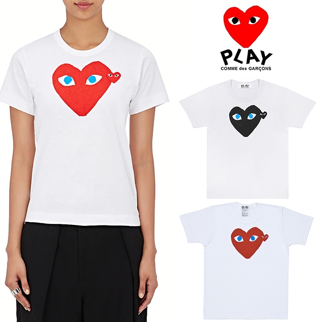 PLAY Tシャツ 半袖 COMME des GARCONS RED HEART T-SHIRT