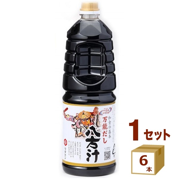 ワダカン 八方汁 1800 ml 6本 調味料