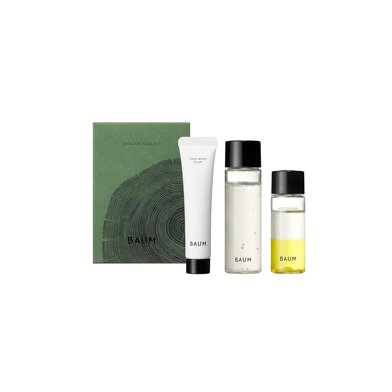 BAUM(バウム) スキンケア トライアルキット セット 30mL+16mL+15mL セットもの スキンケア トライアルサイズ 保湿 森林浴 ユニセックス ギフト プレゼント 誕生日 オ