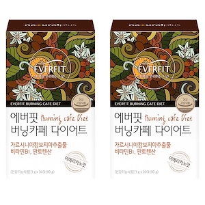 [1+1]韓国ダイエットコーヒー アメリカーノ 60包 脂肪燃焼を促すガルシニアカンボジアエキス
