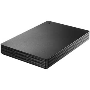 I/Oデータ USB 3.1 Gen 1 ポータブルハードディスク 1TB（ブラック） HDPHUT1KR