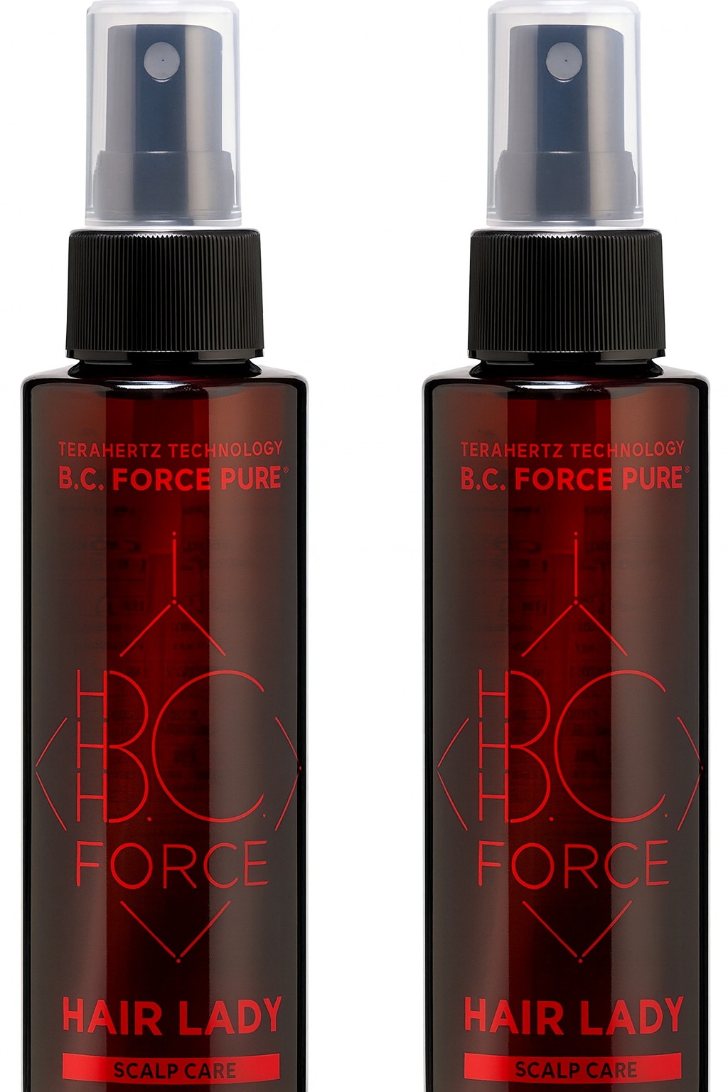 【2本セット】テラヘルツ ヘアレディ スプレー B.C.FORCE アデノシン配合 女性用 育毛 化粧水 スカルプケア 美髪ミスト 120mL×2本