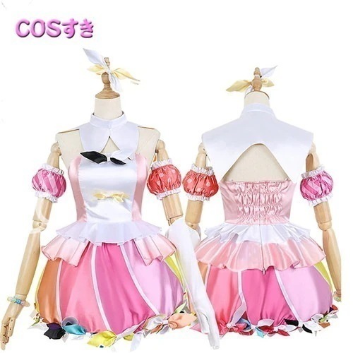 プロジェクトセカイ カラフルステージ! プロセカ 鳳えむ風 コスプレ衣装 コスチューム　cosplay イベント 変装 ハロウイン