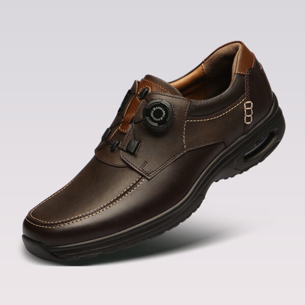 メンズ コンフォートシューズ エア スーツ カジュアル 牛革 JM003