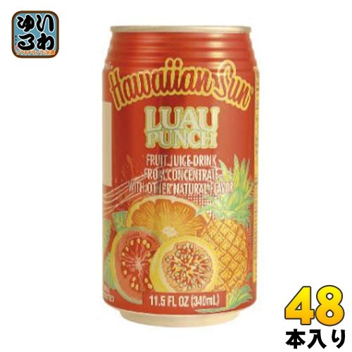 ハワイアンサン ルア・パンチ 340ml 缶 48本 (24本入×2 まとめ買い)