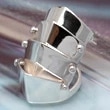 送料無料！ r0276 シルバーリング アーマーリング シルバーアクセサリー 数々の有名人も愛用する 11,396円