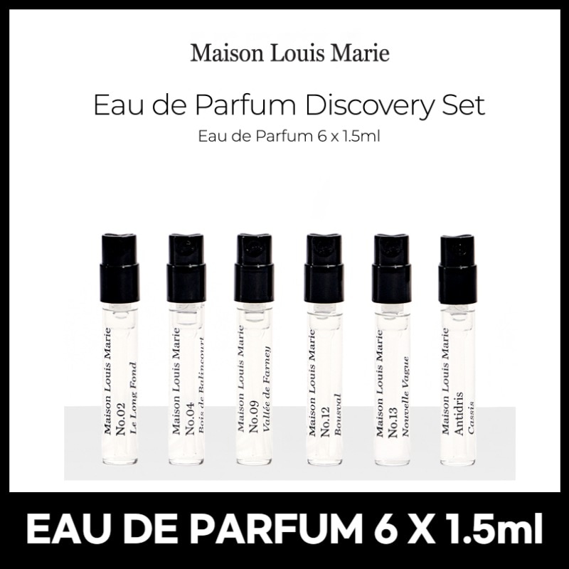 [メゾンルイマリー]Maison Louis Marie オードパルファム ディスカバリーセット 1.5ml x 6種
