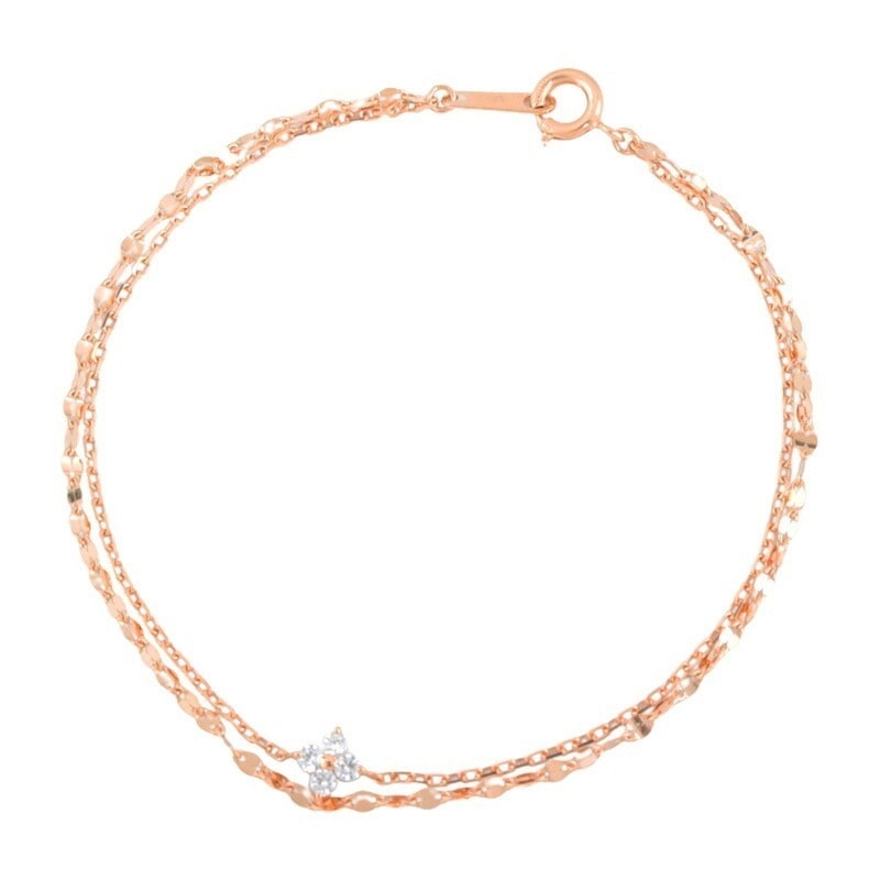 ブレスレット 花 シルバー 151914131005