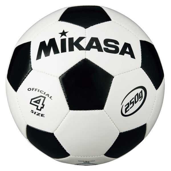 MIKASA（ミカサ）サッカーボール 軽量球4号 ホワイトxブラック [SVC403WBK]