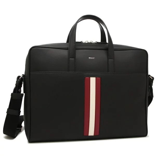 ブリーフケース ビジネスバッグ ブラック レッド メンズ 6308443 I946P