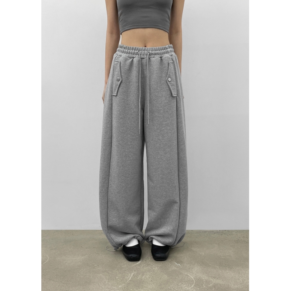 ブラックアップ [MADE] クォーバー バルーン バンディングパンツ