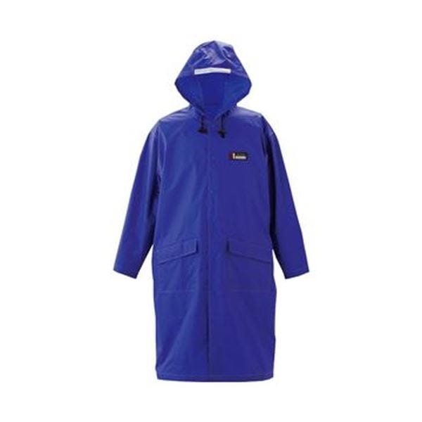 （まとめ）川西工業 防水レインパーカーロイヤルブルー フリーサイズ #3535 1着[x5セット]