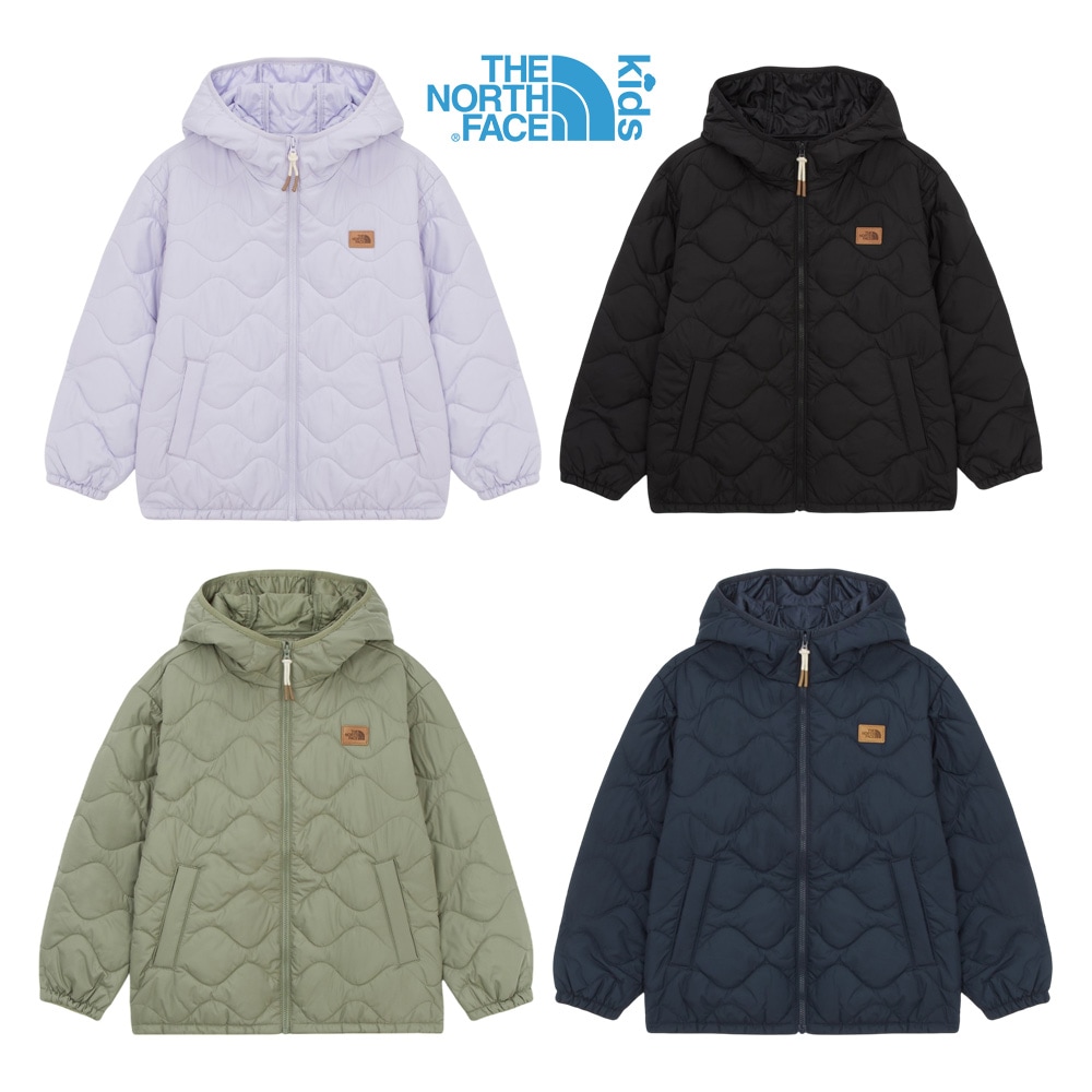 THE NORTH FACE KIDS MILO HEAT HOODIEザノースフェイスキッズ ダウン 中綿 ジャケット アウター 防寒 寒さ対策 軽いNJ3NR55