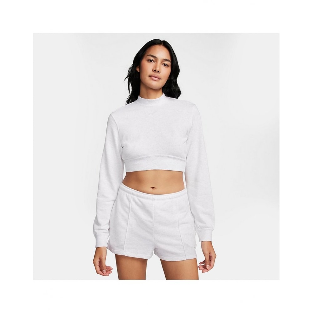 Nike NSW クルーネッククロップトラックトップホワイト