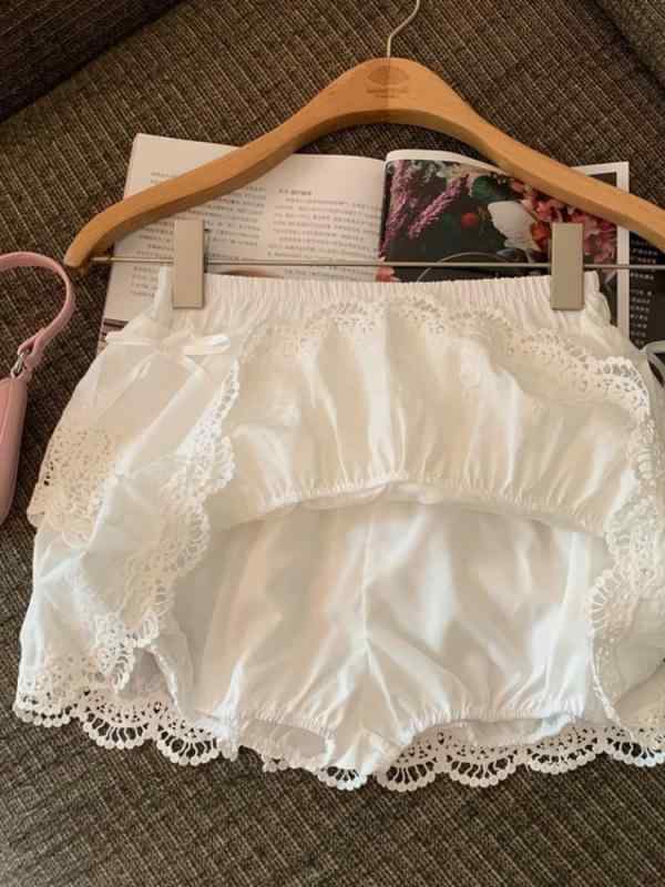 ティアードスカート ミニ ショート フリル かわいい レディース バレエ レース プリンセス 秋冬 ホワイト 4,991円